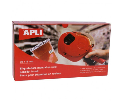 Etiquetadora Apli 101419 para Rollo de 26 x 16mm CYD-0053884