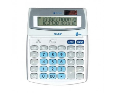 Calculadora Milan 152512BL/ Gris CYD-0052644