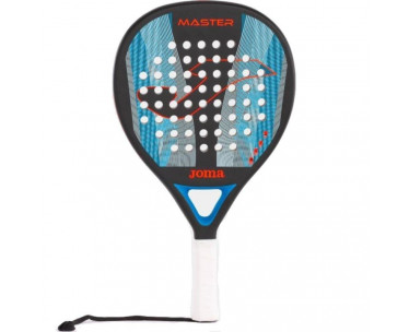 Pala de Pádel Joma Master/ Negra y Turquesa Flúor CYD-0115520