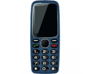 Teléfono Móvil Daewoo DW8001BL para Personas Mayores/ Azul CYD-0123563