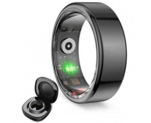 Anillo Inteligente KSIX Saturn Talla XS/ Ø18.1mm/ Notificaciones/ Frecuencia Cardíaca/ Negro CYD-0123616