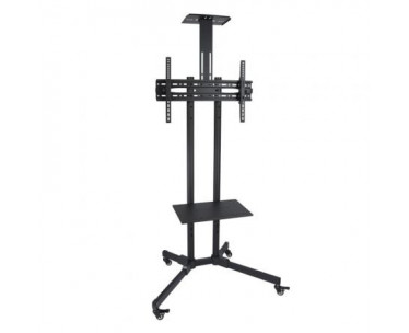Soporte de Suelo Inclinable/ Ajustable TooQ FS1470M-B para TV de 37-70'/ hasta 50kg CYD-0100046