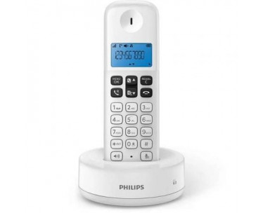 Teléfono Inalámbrico Philips D1611W/34/ Blanco CYD-0105443