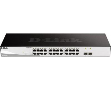 Switch Semigestionable D-link Dgs-1210-26/e 24p Giga + 2p Giga Combo Rack. REF. CSP-325189