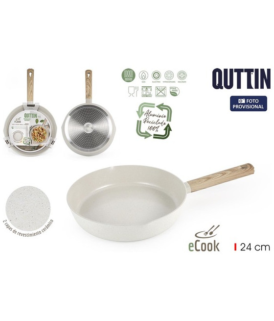 SARTEN 24CM ECOOK QUTTIN-CYG-615280