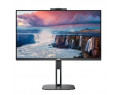 Monitor Profesional AOC 24V5CW/BK 23.8'/ Full HD/ Webcam/ Multimedia/ Regulable en altura/ Negro CYD-0112025