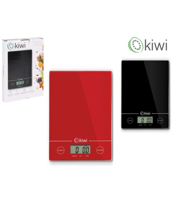 BASCULA COCINA DIGITAL 5KG CUADRADA COLOR-CYG-209199