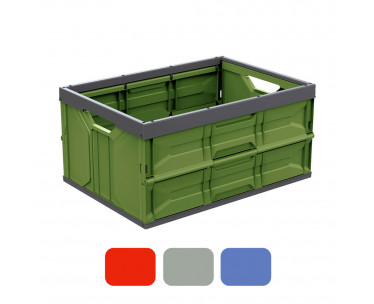 Caja plegable 45l colores surtidos 54 x 37,5 x 28 cm, Ref. CYF-77318