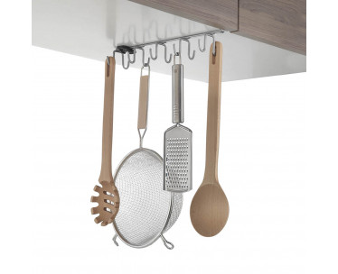 Colgador multiuso 10 ganchos 'my-hooks' 6x25x6cm metaltex, Ref. CYF-77336