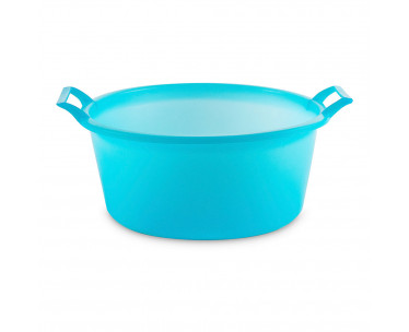 Barreño redondo azul ø33 x 16 cm 7l, Ref. CYF-77480