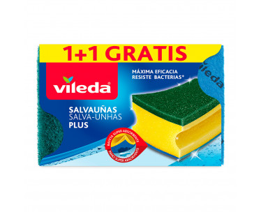 Estropajo salvauñas plus antibacterias 1+1, Ref. CYF-77711