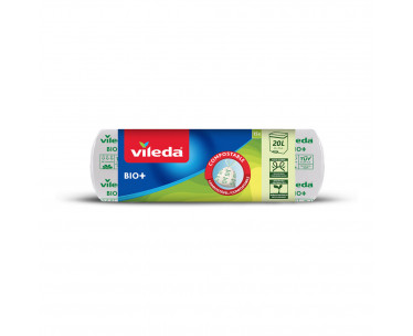 Bolsa de basura ecobag 100% bio 20 l 15 uds, Ref. CYF-77738