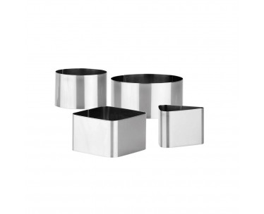 Moldes de emplatar grandchef, 4 pzs. tescoma, Ref. CYF-77881