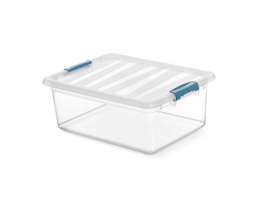 Caja katla transparente 12 l 39 x 29 x 15,5 cm, Ref. CYF-83551