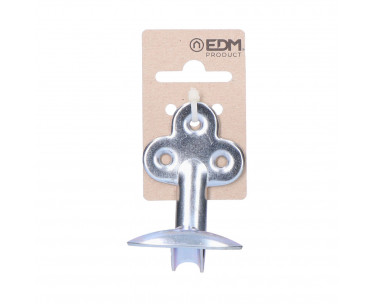 Colgador de zinc 7 x 7 cm, Ref. CYF-85160