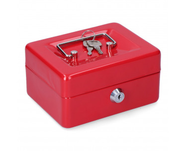 Caja de caudales cfc09 152x118x80mm rojo m13392 micel, Ref. CYF-85419