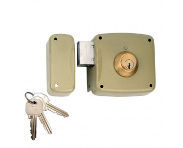 Cerradura sobreponer con cilindro 5124a entrada 80mm. mano izquierda 95124ahe08i lince, Ref. CYF-88634