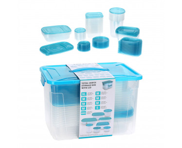 Cajas de almacenaje, 100 piezas, Ref. CYF-90970