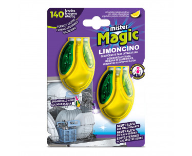 Ambientador para lavavajillas limoncito (140 lavados), Ref. CYF-95214