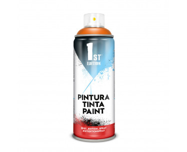Pintura en spray 1st edition 520cc / 300ml mate naranja peligro ref 645, Ref. CYF-95383