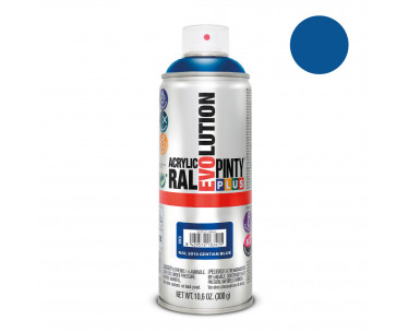 Pintura en spray pintyplus evolution 520 cc ral 5010 azul genziana, Ref. CYF-95804