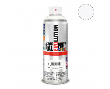 Pintura en spray pintyplus evolution 520 cc ral 9003 blanco señales, Ref. CYF-95826