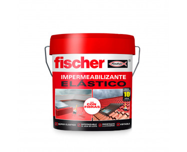 Impermeabilizante 4l blanco con fibras 547158 fischer, Ref. CYF-96261