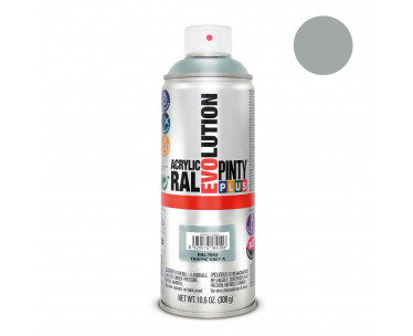 Pintura en spray pintyplus evolution 520 cc ral 7042 gris tráfico, Ref. CYF-96829