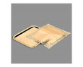Bolsa con 1 bandeja rectangular con blonda oro 31x38cm, Ref. CYF-77185