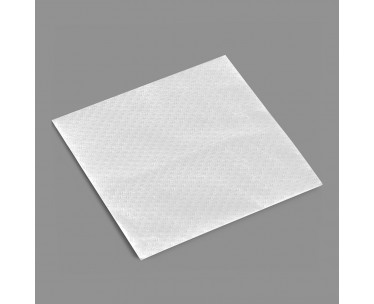 Bolsa con 80 servilletas blancas de papel de 1 capa 30x30cm, Ref. CYF-77212