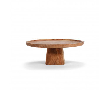 Tartera, madera acacia, ø 25 x 10 cm, Ref. CYF-77945