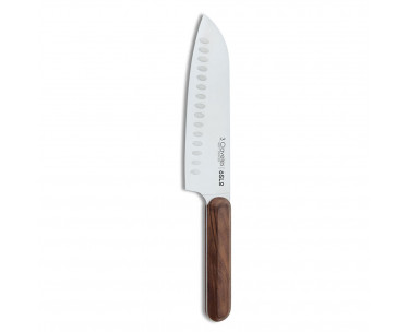 Cuchillo santoku oslo 17,5 cm - 7" e 3 claveles, Ref. CYF-78350