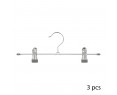 Perchas con pinzas, 3 uds, Ref. CYF-83372