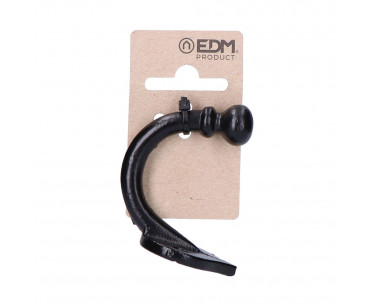 Colgador base lanza hierro negro, Ref. CYF-85277