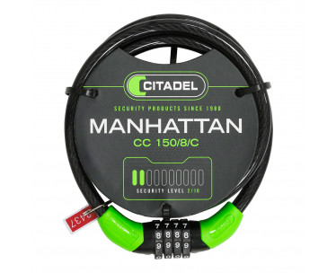 Cable espiral citadel negro 150cm combinación cc 150/8/c cidatel, Ref. CYF-86028