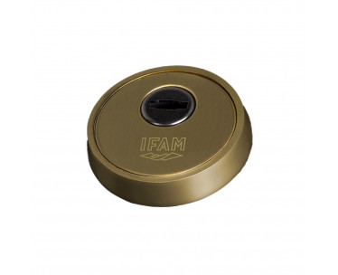 Escudo es700l. acabado latón. ø61mm. ifam, Ref. CYF-87632