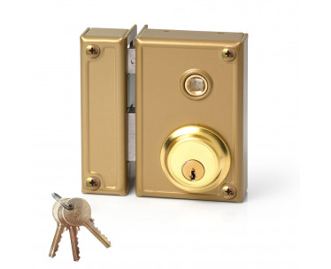 Cerradura de sobreponer golpe y llave. izquierda jis 35-7i jis, Ref. CYF-88570