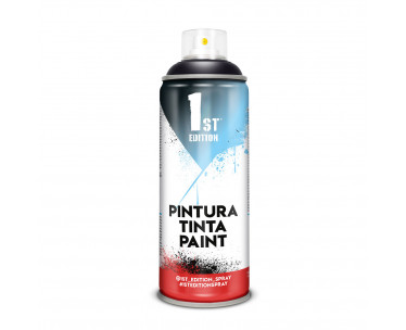 Pintura en spray 1st edition 520cc / 300ml mate negro absoluto ref 641, Ref. CYF-95379