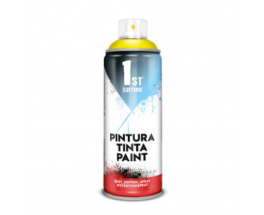 Pintura en spray 1st edition 520cc / 300ml mate amarillo limón ref 642, Ref. CYF-95380