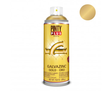 Pintura en spray pintyplus tech galvazinc 520cc oro brillo g151, Ref. CYF-95809