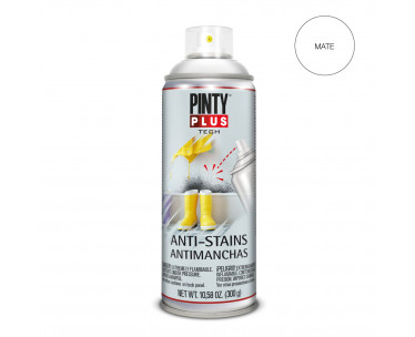 Pintura en spray pintyplus tech antimanchas spray 520cc x101 blanco, Ref. CYF-95823