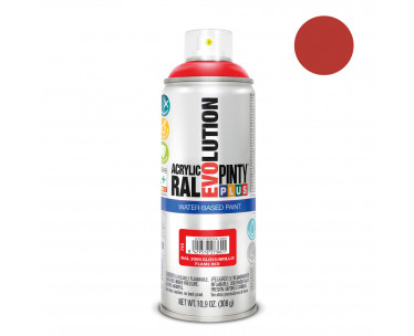 Pintura en spray pintyplus evolution water-based 520 cc ral 3000 rojo vivo, Ref. CYF-95880