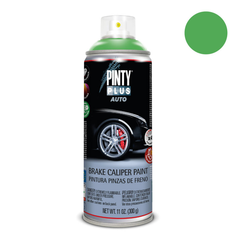 Pintura en spray pintyplus auto 520cc pinzas freno pf136 verde, Ref. CYF-95899