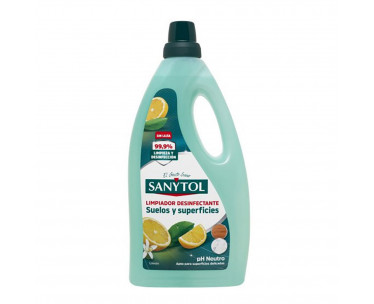Limpiador desinfectante suelos y superficies limón 1200 ml, Ref. CYF-95938