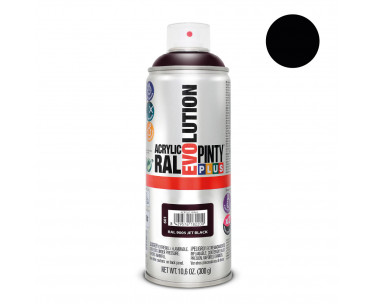 Pintura en spray pintyplus evolution 520 cc ral 9005 negro intenso, Ref. CYF-96839