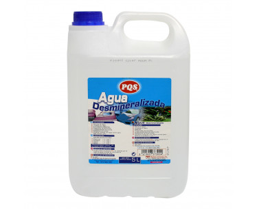 Agua desmineralizada garrafa 5l pqs, Ref. CYF-96934