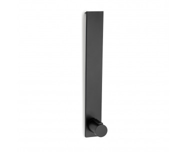 Colgador sobrepuerta negro mate, Ref. CYF-66811