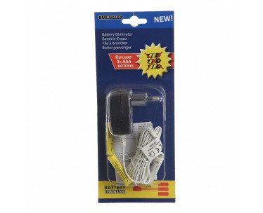 Eliminador de pilas 4,5v para interior para productos con 3xaaa, Ref. CYF-71941