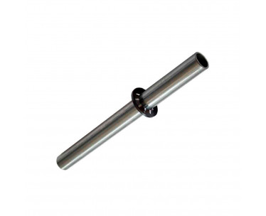 Eje rueda carretilla 235x19,5mm con 2 arandelas, Ref. CYF-74306