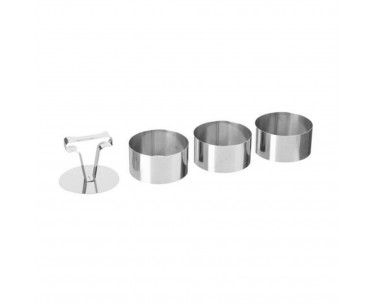 Set 3 moldes para emplatar modelos surtidos, Ref. CYF-75572